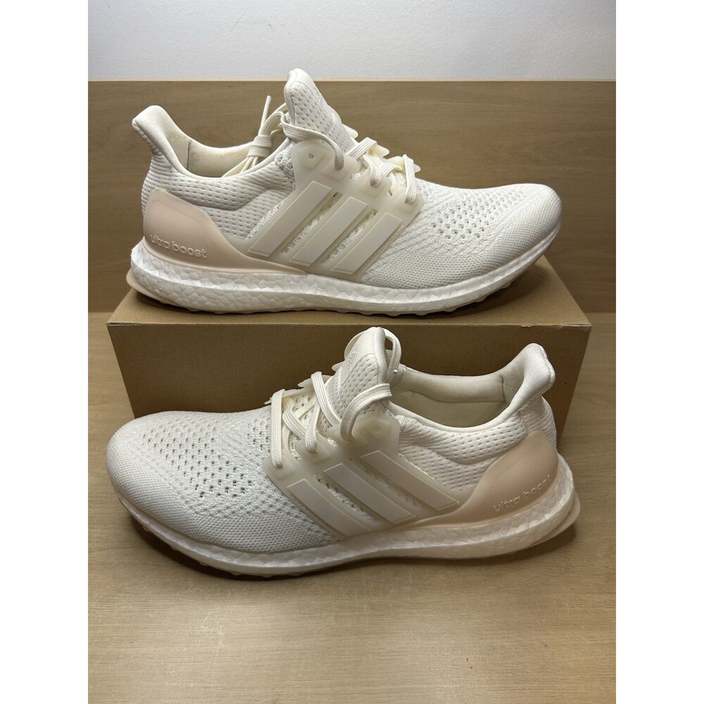 Adidas Ultraboost 1.0 Primeknit Off White Pink Women's Shoes Size 10